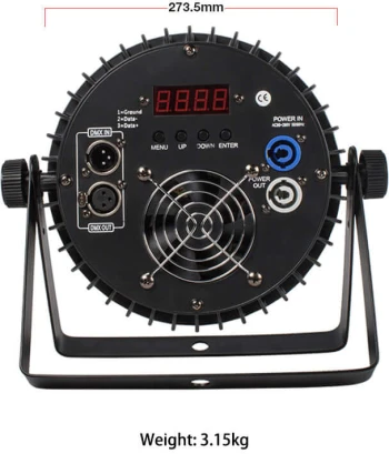 Світлодіоний LED прожектор - SHEHDS 18x18W Flat Par