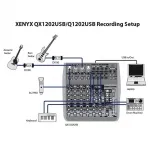 Микшерный пульт - Behringer XENYX Q1202USB