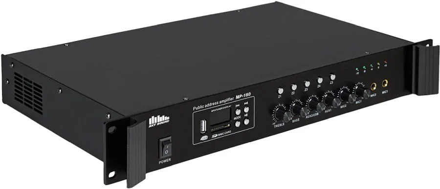 Трансляційний підсилювач потужності - Sky Sound MP-150U (5-ZONE)