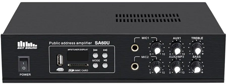Трансляционный усилитель мощности - Sky Sound SA-60U BLACK
