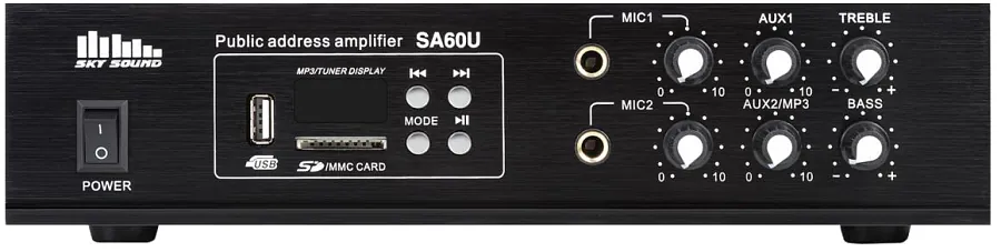 Трансляционный усилитель мощности - Sky Sound SA-60U BLACK